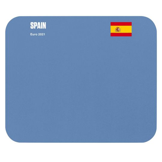 Euro 2021 Mouse Pad Spain Football Team Double-sided