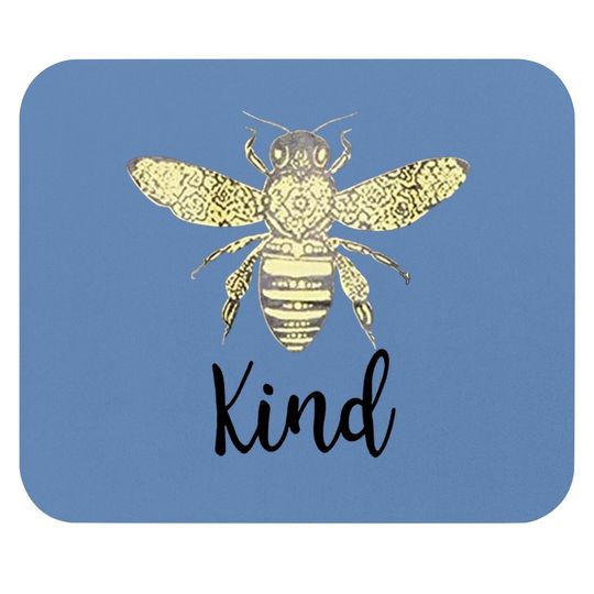 Bee Kind Graphic Mouse Pad Junior Mouse Padn Girls Short Sleeve Crew Neck Summer Casual Loose Mouse Pad Tops