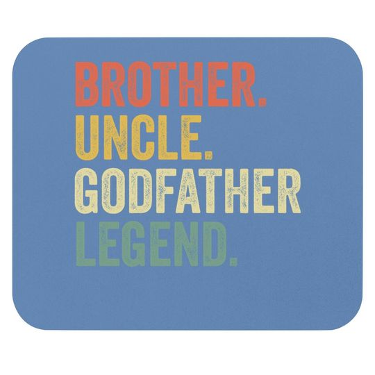 Uncle Godfather Mouse Pad Christmas Gifts From Godchild Funny Mouse Pad