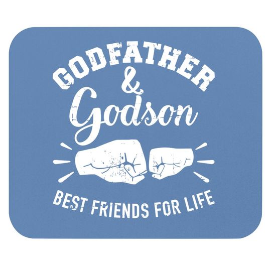 Godfather And Godson Friends For Life Mouse Pad