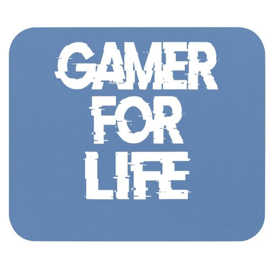 Gaming 365 Gamer For Life Mouse Pad For Video Game Players Mouse Pad