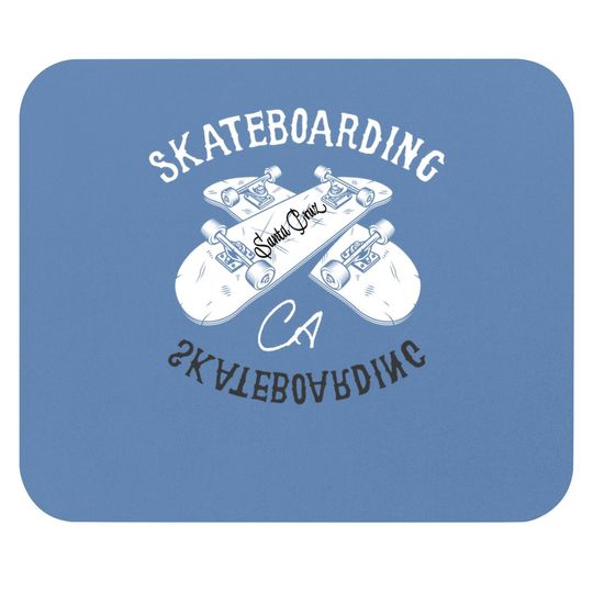Skateboarding Skate Or Die Skateboard Santa Cruz Street Wear Mouse Pad