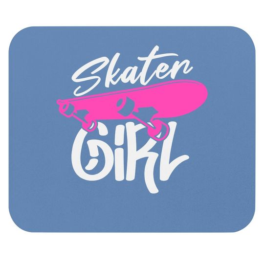 Skater Skateboard Skateboarding For Girls Mouse Pad