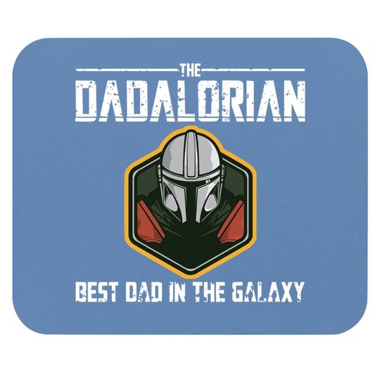 Retro The Dadalorian Graphic Father's Day Mouse Pad Vintage Best Mouse Pad