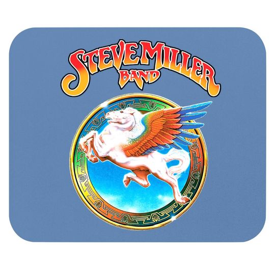 Steve Miller Band Mouse Pad Cotton Mouse Pad Fashion Round Neck Tops Short Sleeve Mouse Pad