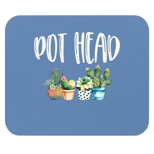 Pot Head Cactus Mouse Pad