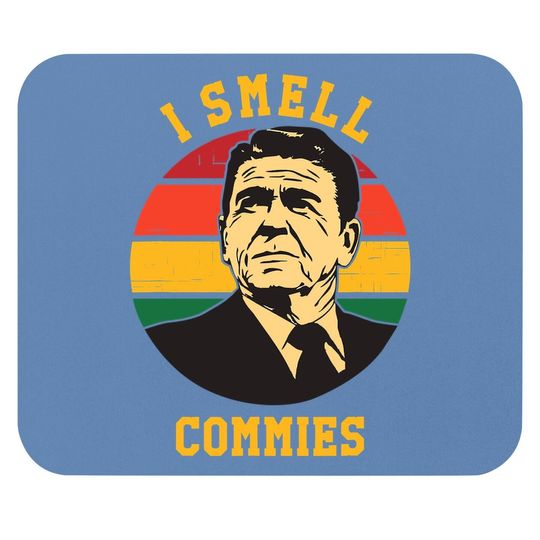 Conservative I Smell Commies Mouse Pad