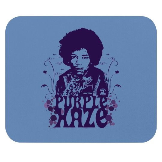 Jimi Hendrix - Purple Haze Mouse Pad