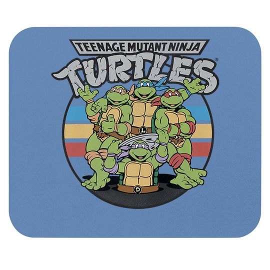 Teenage Mutant Ninja Turtles Retro Spot Logo Mouse Pad-mouse Pad