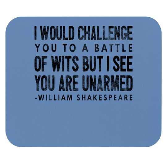 Shakespeare Quote Mouse Pad