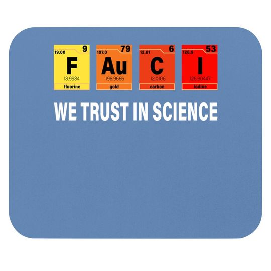 We Trust In Science Mouse Pad
