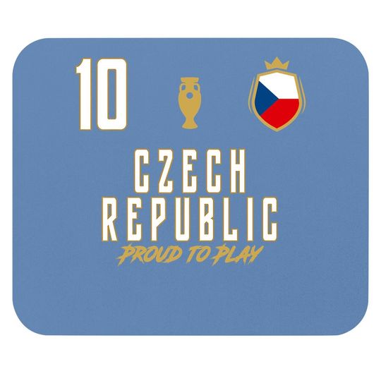 Fan Czech Republic National 10 Soccer Team Football Player Premium Mouse Pad