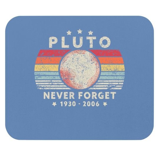 Retro Style Space Never Mouse Pad