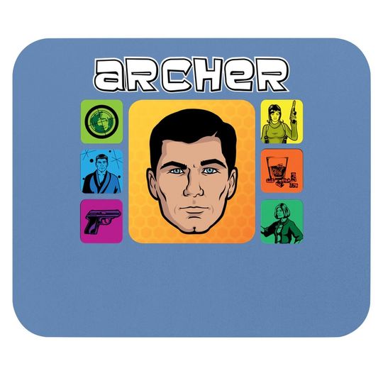 Nirvan Acher Sitcom Sterling Archer Cartoon Mouse Pad