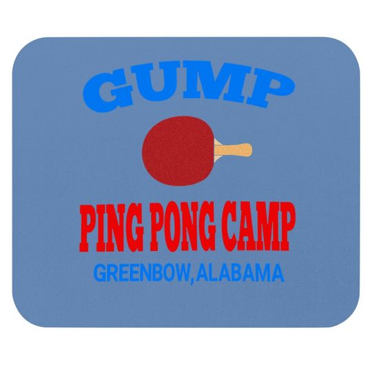 Nirvan Forrest Gump Ping Pong Camp Mouse Pad