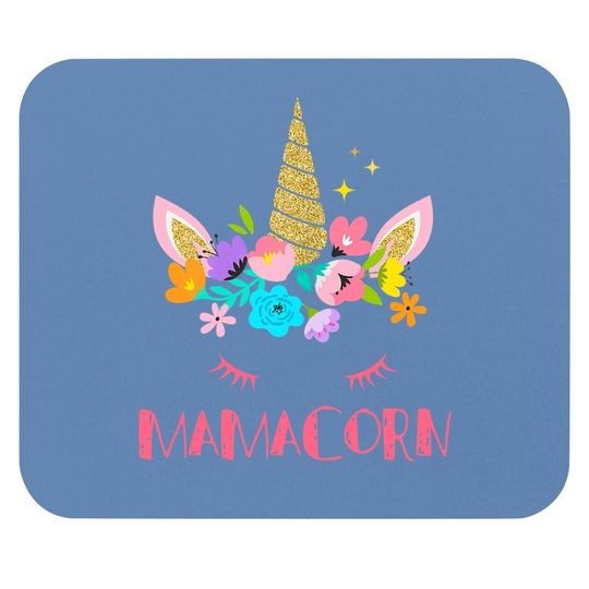Funny Mamacorn Unicorn Mouse Pad