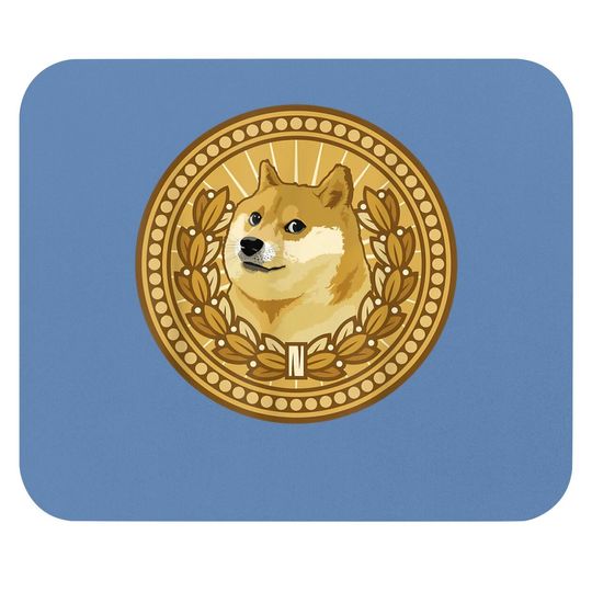 Dogecoin Crypto Cryptocurrency Blockchain Trader Trading Mouse Pad