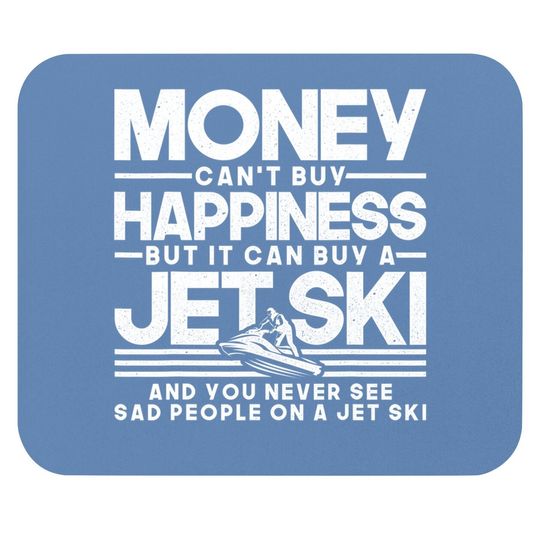 Jet-ski Happiness Water Sports Design Mouse Pad