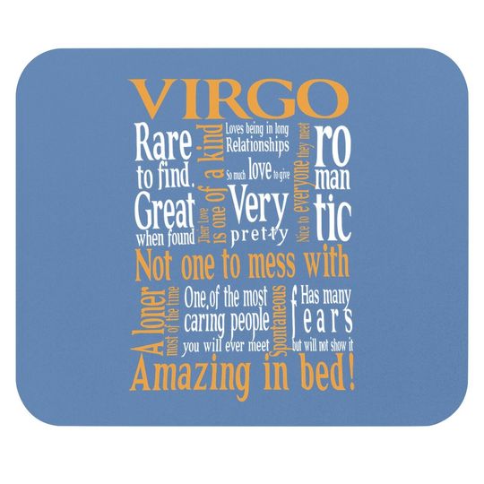 Not One To Mess With Amazing In Bed Virgo Mouse Pad