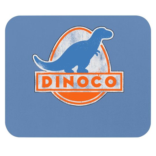 Pixar Cars Iconic Dinoco Dinosaur Logo Mouse Pad