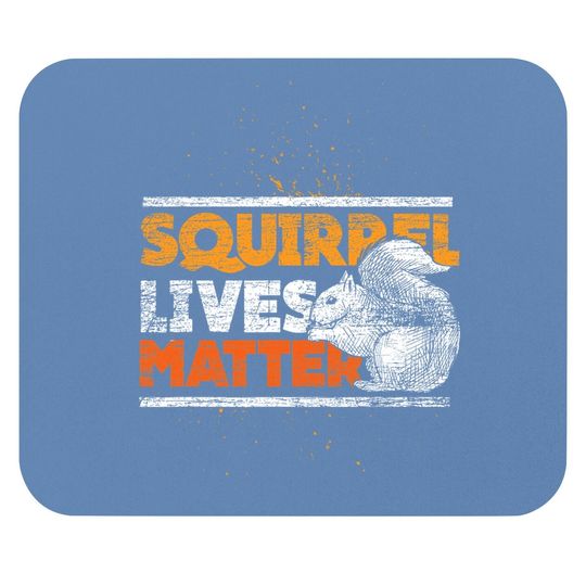 Vintage Squirrel Lives Matter Mouse Pad