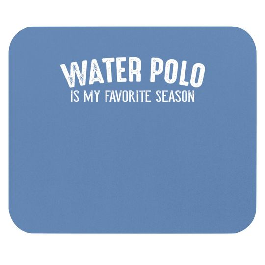 Water Polo Favorite Season Vintage Mouse Pad
