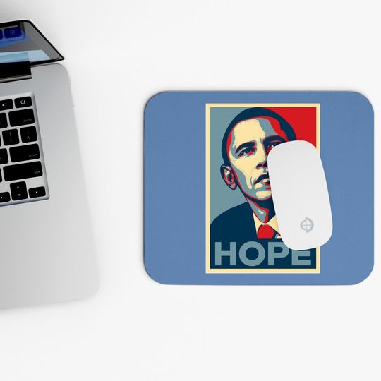 Barack Obama Hopes Mouse Pad