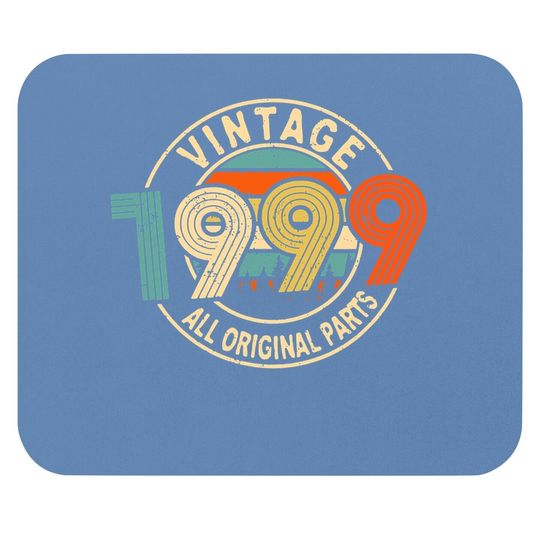 Vintage 1999 22nd Birthday Mouse Pad