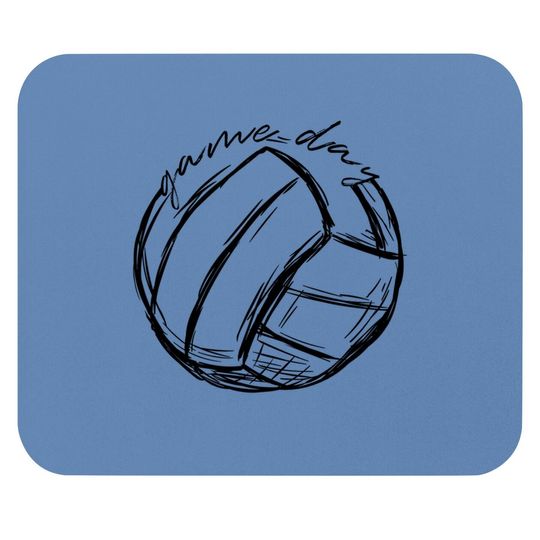 Volleyball Game Day For Volleyball Lovers Mouse Pad