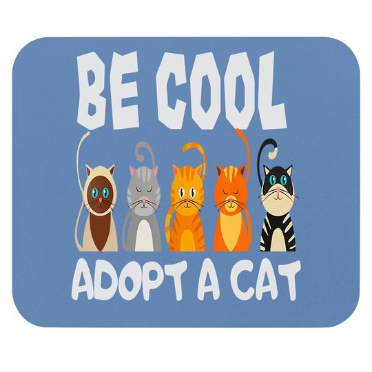 Adopt A Cat Animal Shelter Cat Rescue Mouse Pad