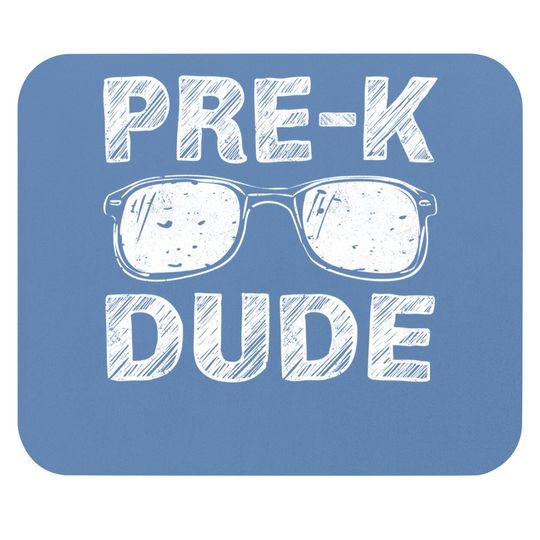 Pre-k Dude First Day Of Preschool Back To School Mouse Pad