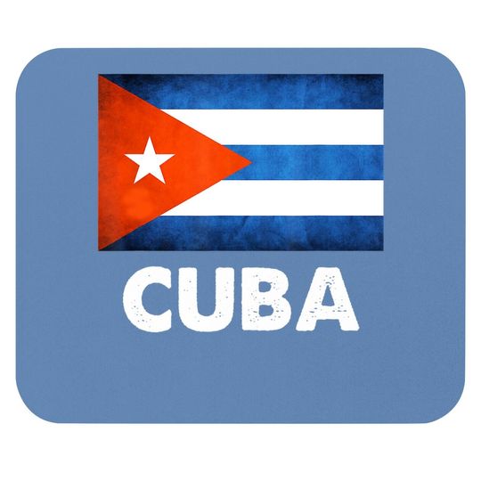 Cuba Cuban Flag Mouse Pad