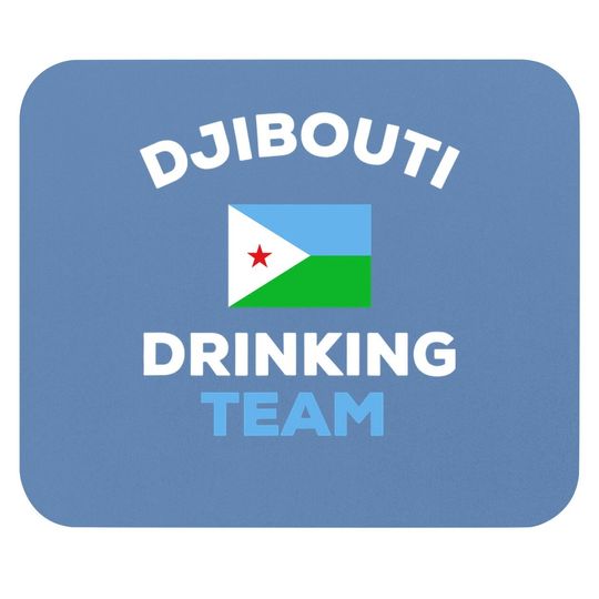 Djibouti Drinking Team Mouse Pad Beer Country Flag Mouse Pad