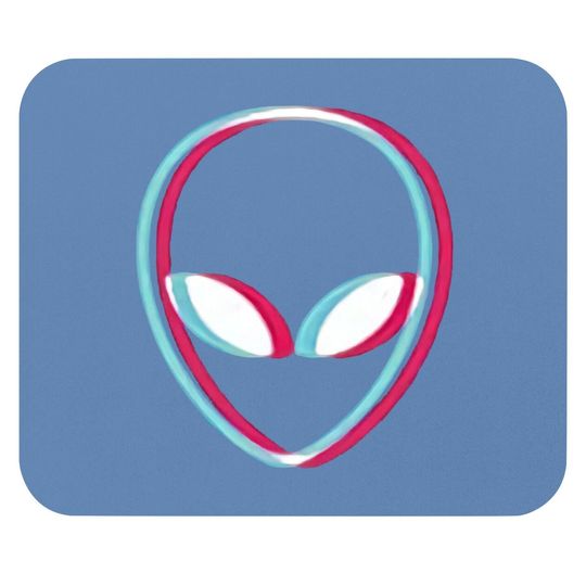 Graphic Ufo Alien Mouse Pad