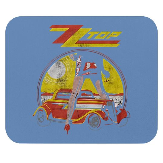 Zz Top Legs Fitted Jersey Mouse Pad