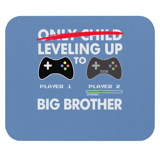 Leveling Up To Big Brother Mouse Pad - Video Game Player Mouse Pad