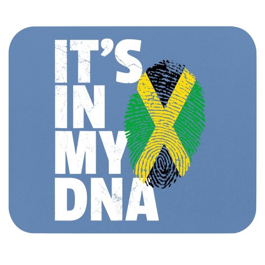 It's In My Dna Jamaica Flag Mouse Pad