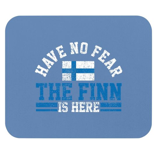 Finland Flag Have Mouse Pad Finnish Vintage Mouse Pad
