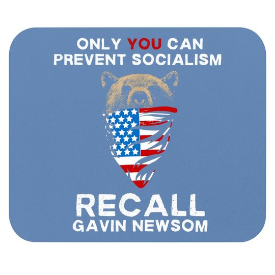 Recall Gavin Newsom Mouse Pad