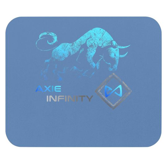 Axie Infinity Crypto Bullrun Axs Shard Token For Video Games Mouse Pad