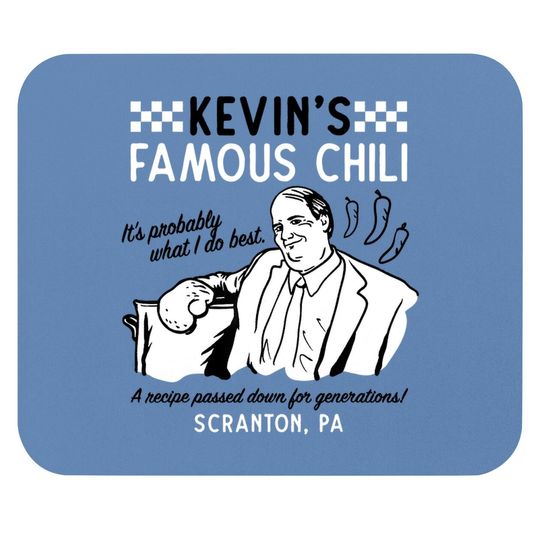 The Office Kevins Famous Chili Mouse Pad