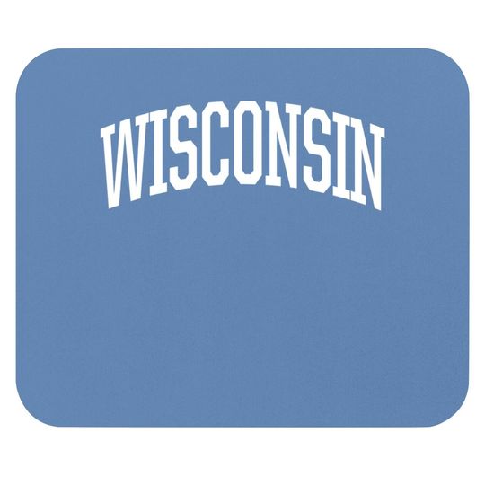 Wisconsin Wisconsin Sports College Mouse Pad