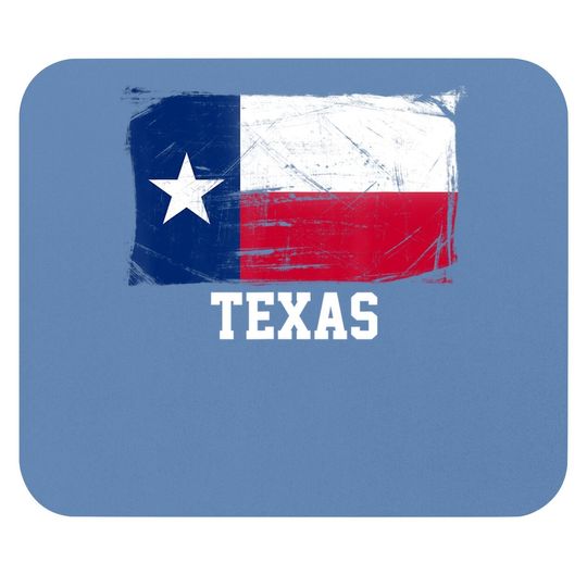 Texas United States Vintage Distressed Flag Mouse Pad