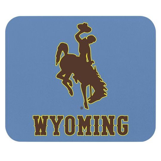 Wyoming Cowboys Apparel Mvp Wyoming Icon Mouse Pad
