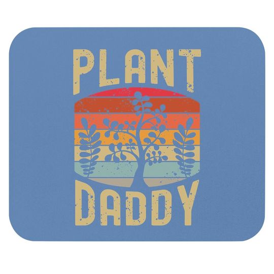 Nature Flower Botanical Plant Daddy Indoor Gardening Lover Mouse Pad