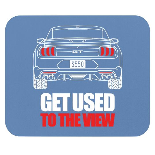Wheel Spin Addict Mustang Gt S550 Mouse Pad