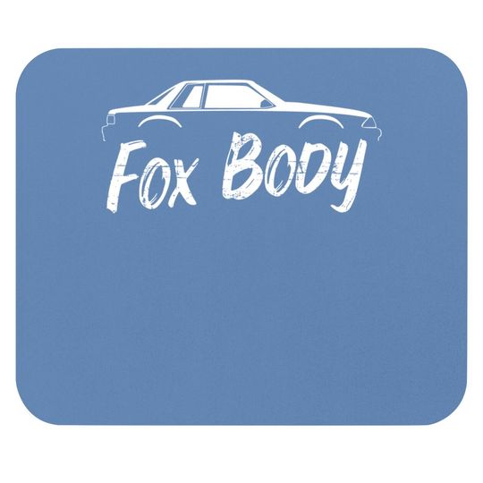 Foxbody Notchback 5.0 American Stang Muscle Car Notcht Mouse Pad