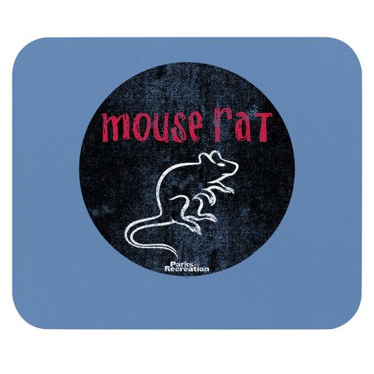 The Mouse Rat Distressed Mouse Pad
