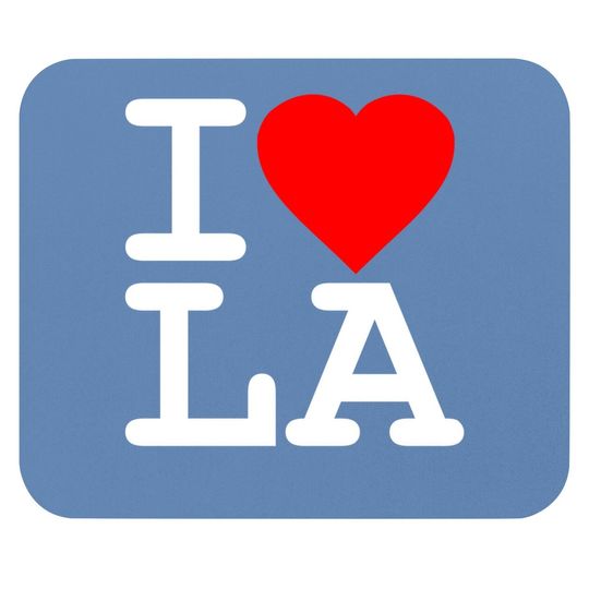 I Love La Los Angeles Mouse Pad