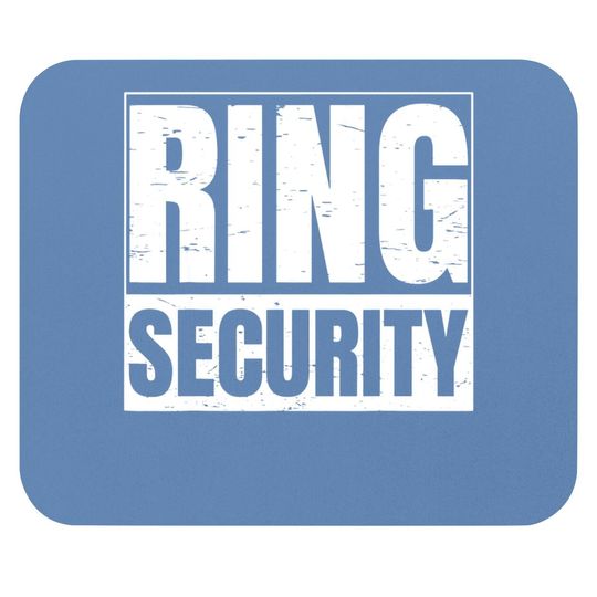 Ring Security Gift For A Ring Bearer Mouse Pad